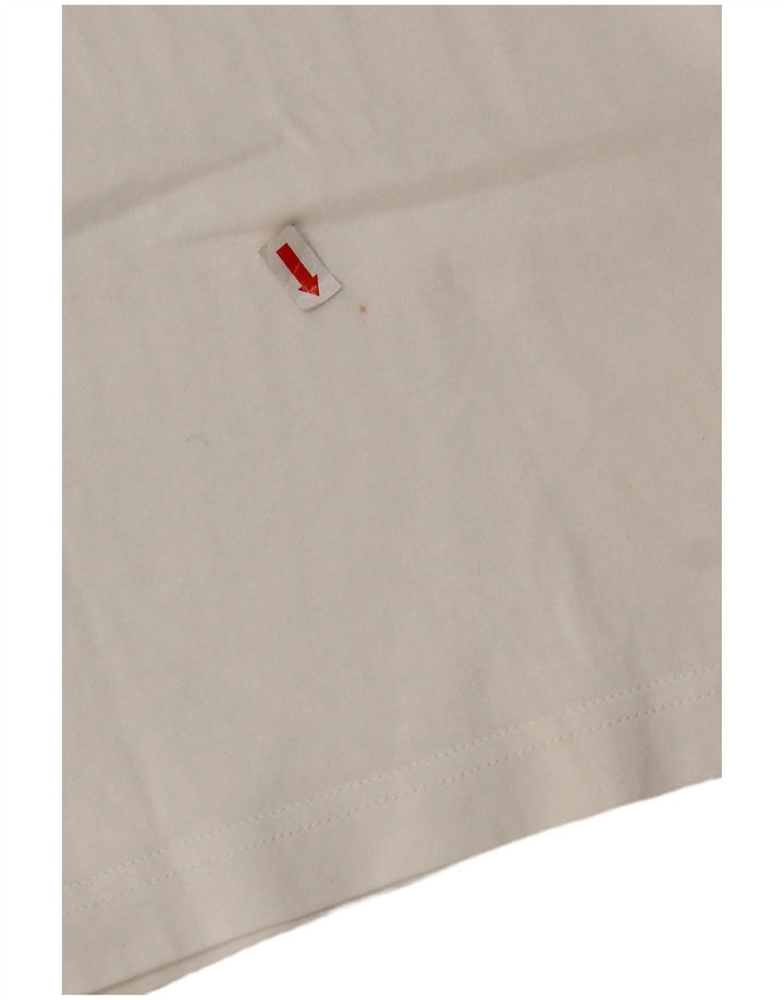 Nike T-shirt graphique pour homme XL Blanc Colorblock