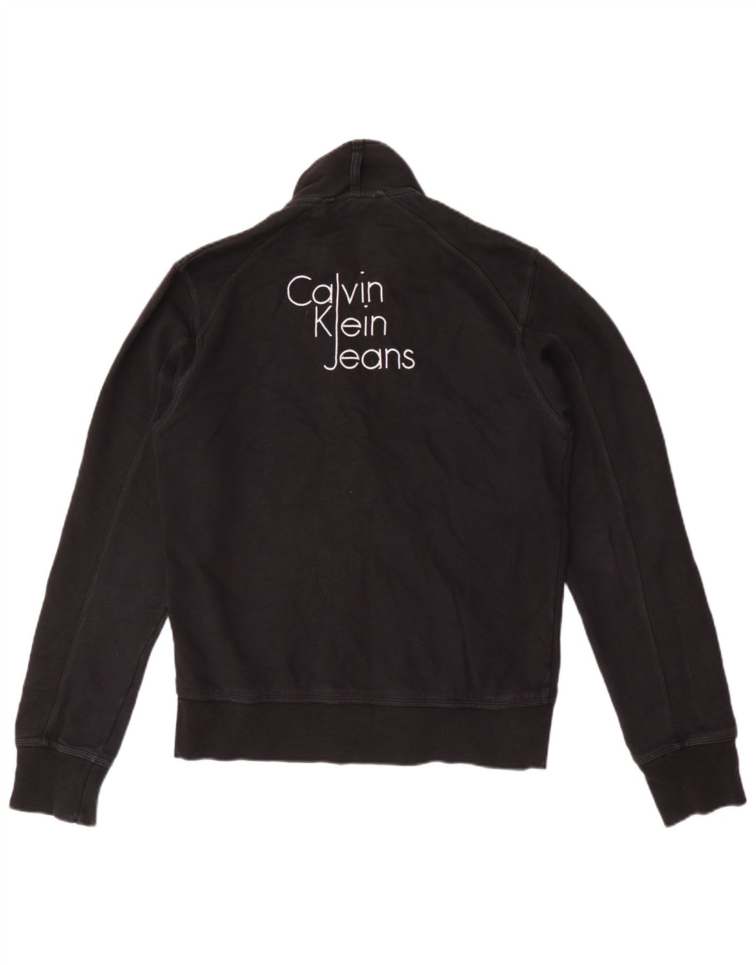 Calvin Klein Jeans Veste de survêtement graphique pour homme Taille L Noir