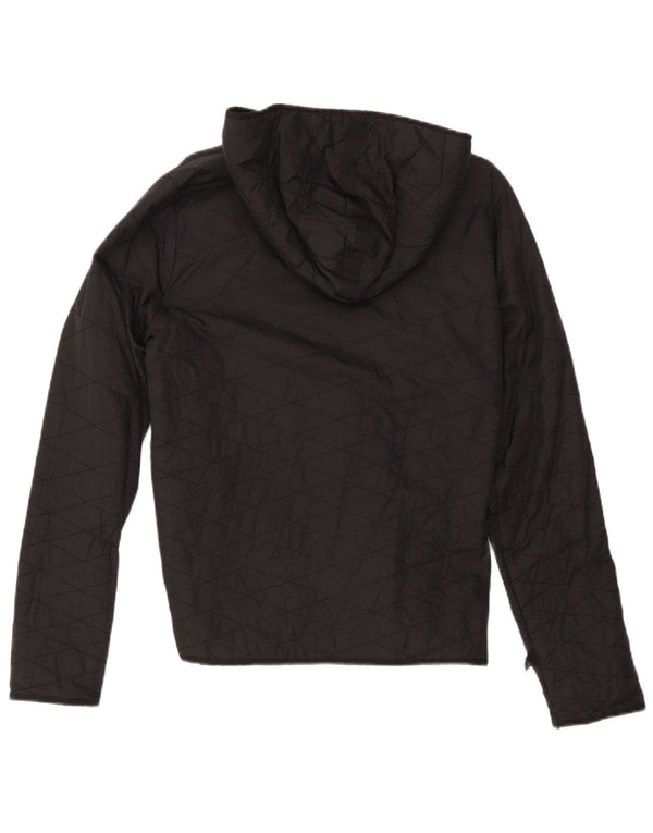 G-Star Veste matelassée à capuche pour femme UK 16 Large Noir