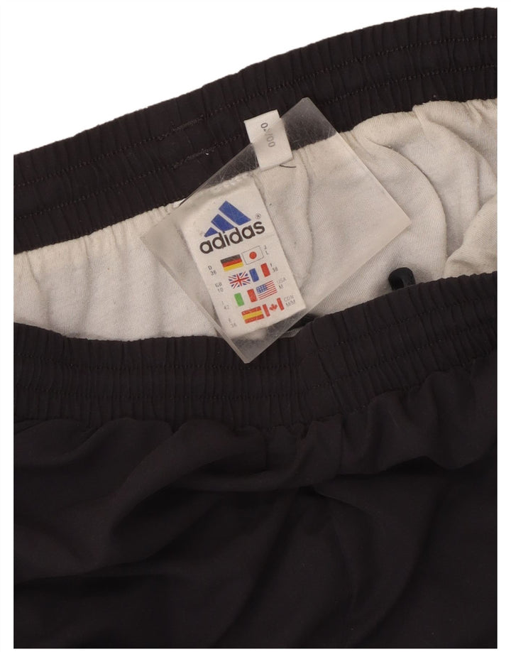 Adidas Pantalon de survêtement pour femme UK 10 Small Bleu marine Polyester