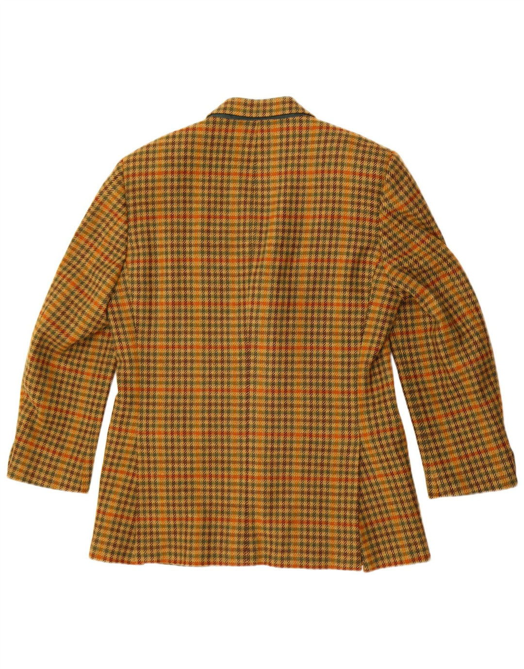 Alberto Aspesi Veste Blazer 3 Boutons Homme IT 50 Grand Pied De Poule Jaune