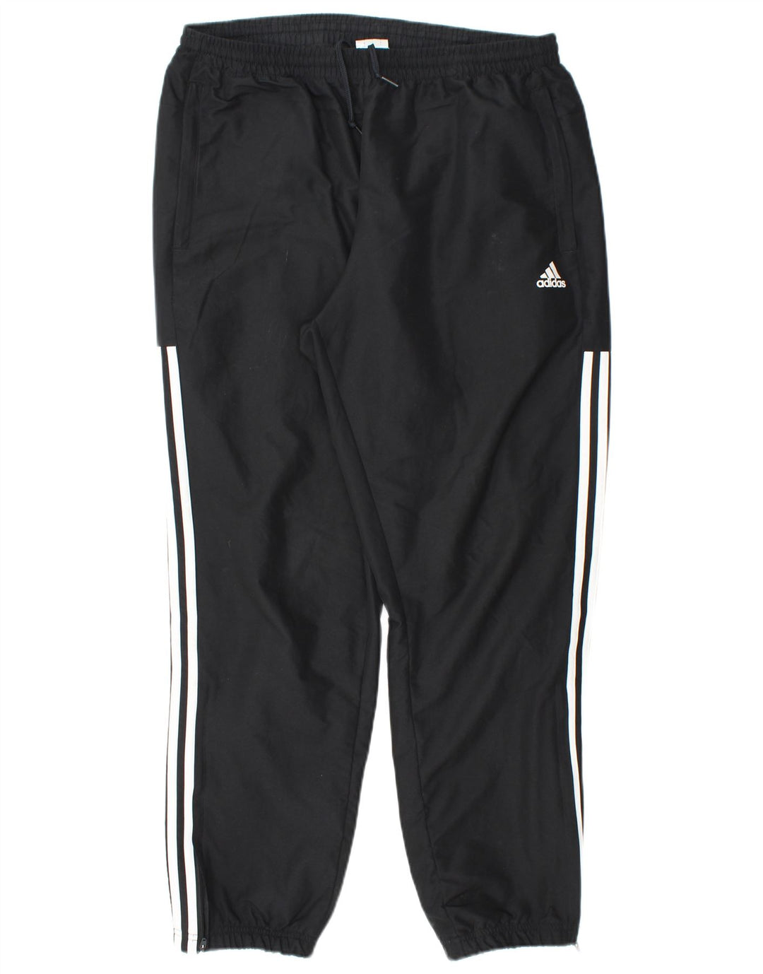 ADIDAS Pantalon de survêtement pour hommes Joggers Large Noir Polyester