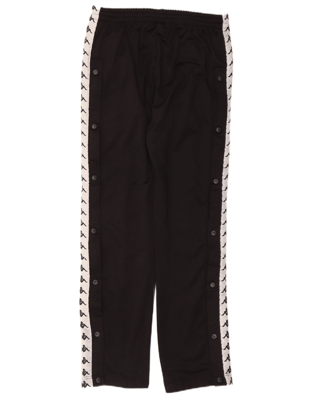 Kappa Pantalon de Survêtement Graphique Homme Noir Moyen Polyester