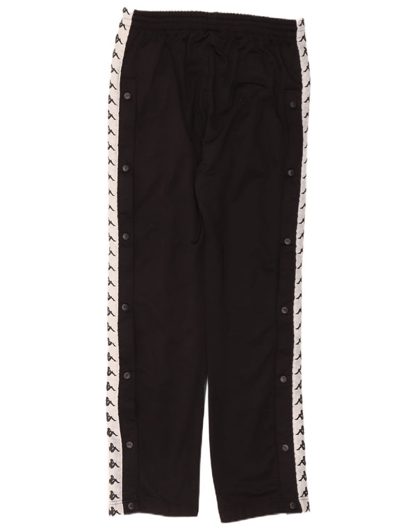 Kappa Pantalon de Survêtement Graphique Homme Noir Moyen Polyester