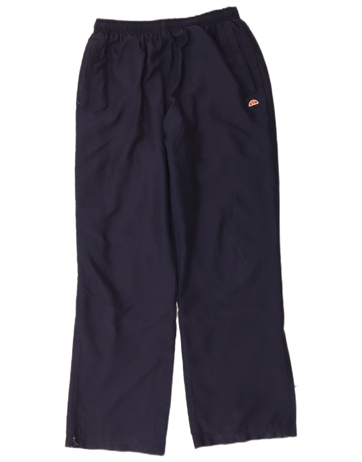Ellesse Pantalon de survêtement pour femme UK 44 Bleu marine moyen Polyester