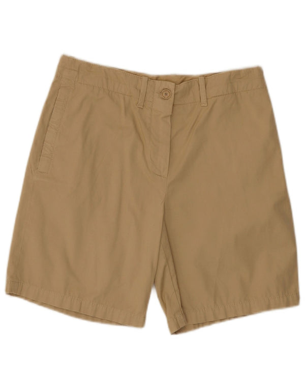 Lacoste Short Chino Femme UK 8 Petit W30 Coton Beige