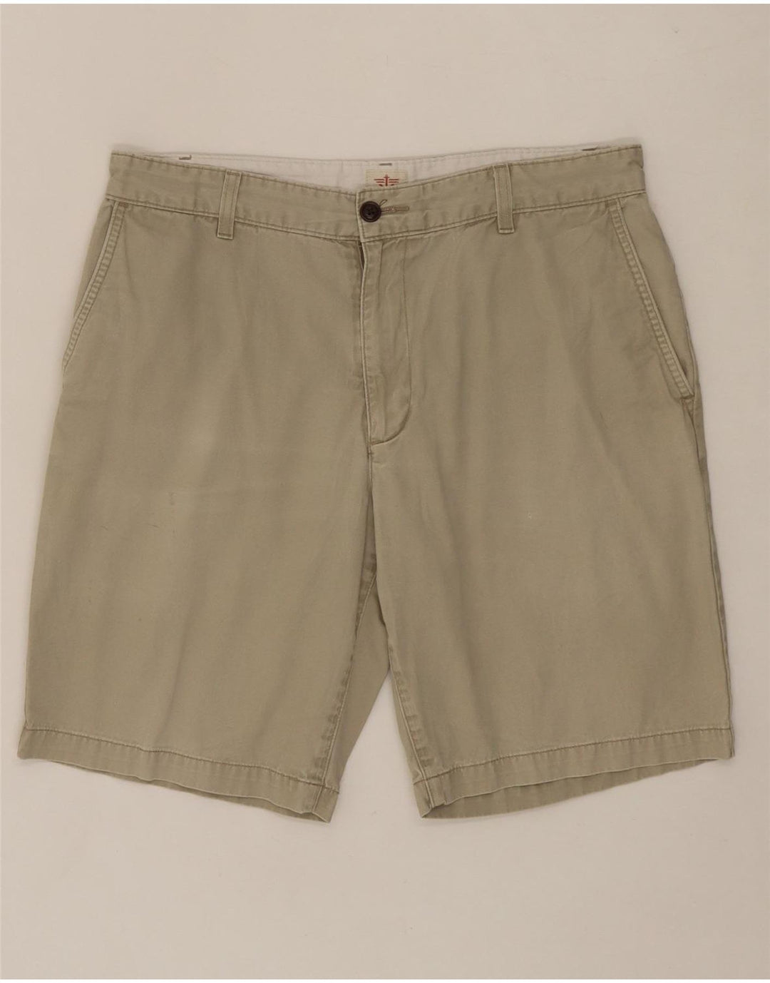 DOCKERS Mens Cargo Shorts W34 Large  Beige Cotton Vintage Dockers and Second-Hand Dockers from Messina Hembry 