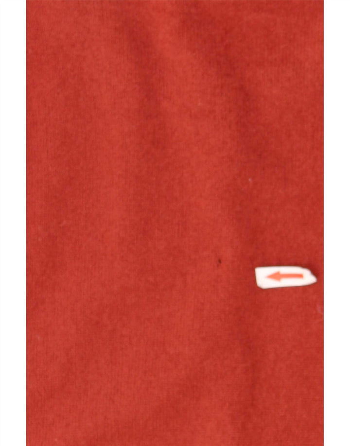 Boden Femme Cardigan Pull UK 10 Petit Cachemire Rouge