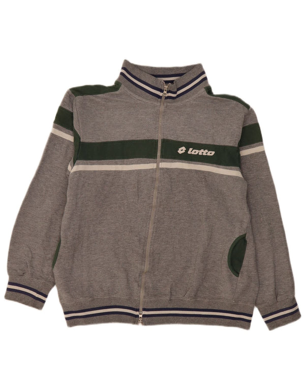 Lotto Veste de Survêtement Homme XL Gris Colorblock Coton