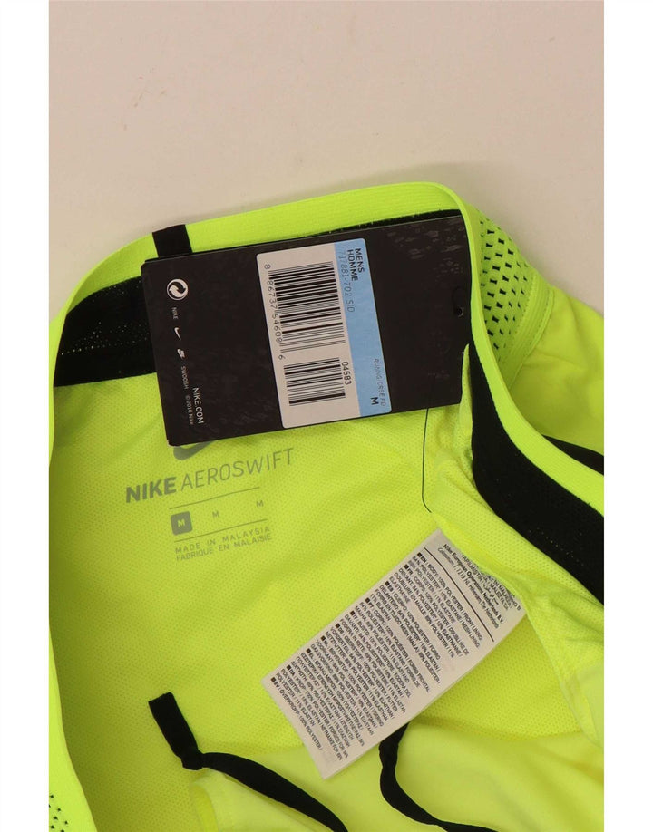 Nike Short de sport pour homme Jaune moyen Polyester