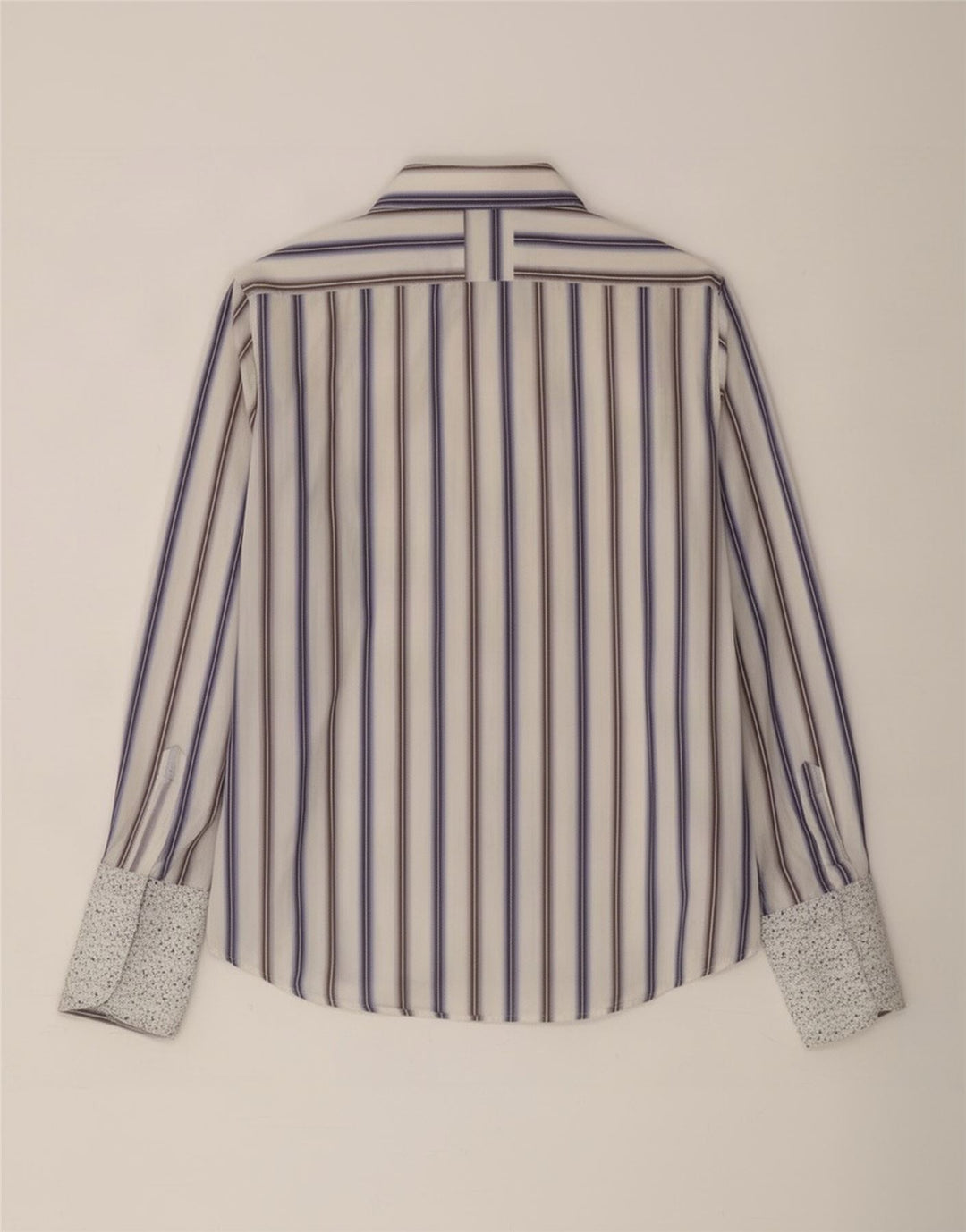 Peter Werth Chemise homme en coton rayé blanc moyen