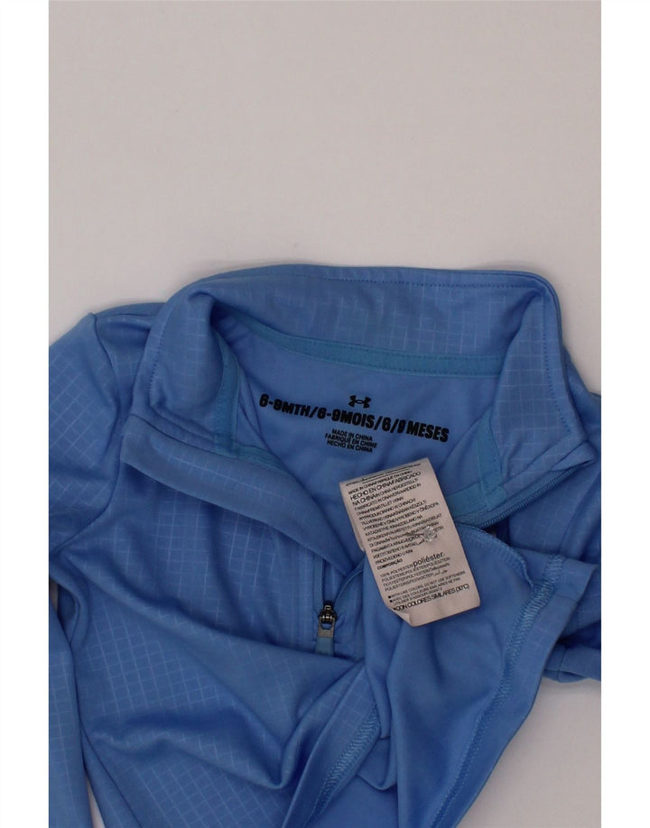 Under Armour Haut de Survêtement Pull Bébé Garçon 6-9 Mois Bleu Vichy