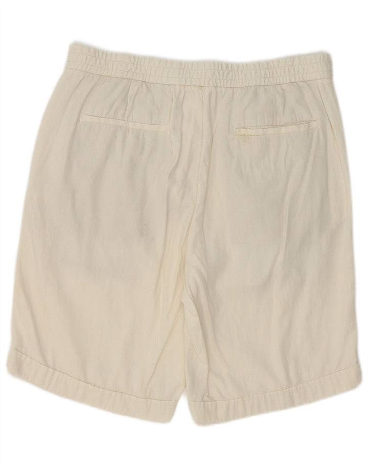 Zara Short Chino Homme Large W32 Coton Blanc