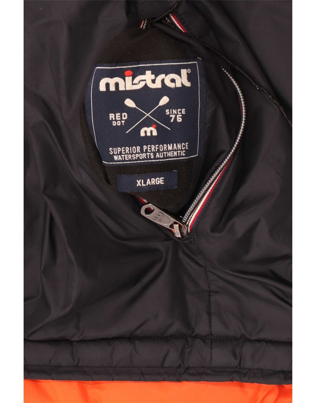 Mistral Veste coupe-vent réversible à capuche pour homme UK 42 XL Noir Polyamide
