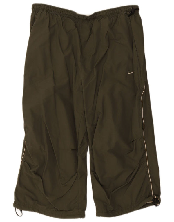 Nike Pantalon de survêtement Capri pour homme XL Vert Polyester