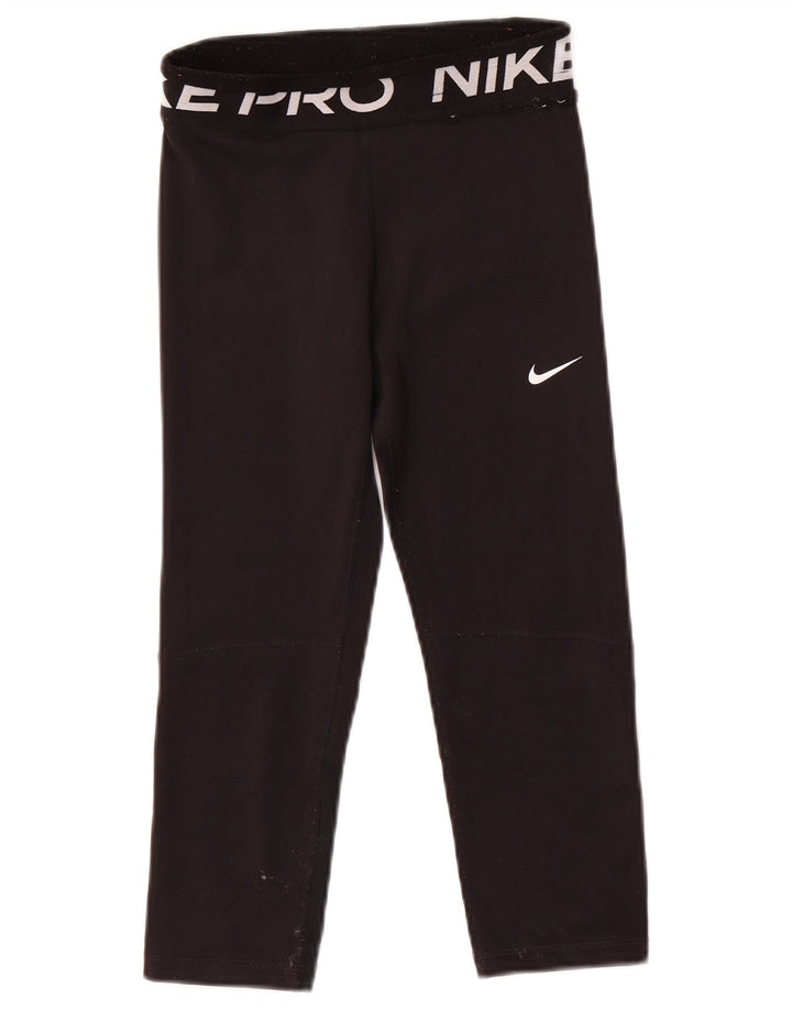 Legging Nike Dri Fit Graphic Fille 10-11 ans Noir Moyen Polyester