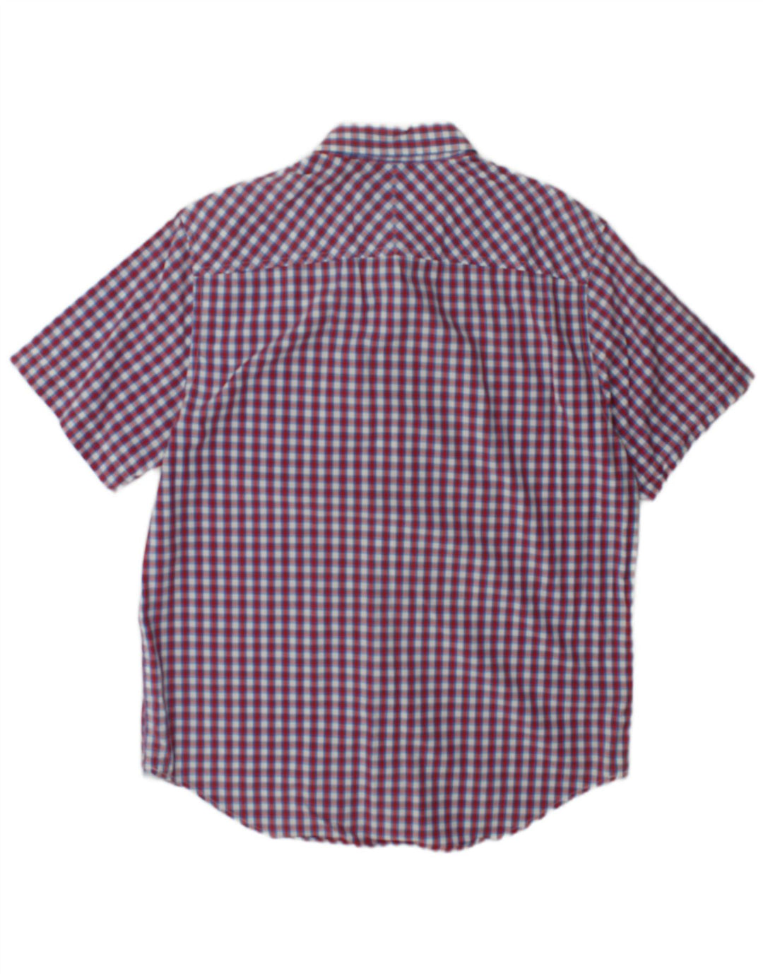 Timberland Chemise à manches courtes Earthkeepers pour homme, coupe régulière, grand carreaux rouges