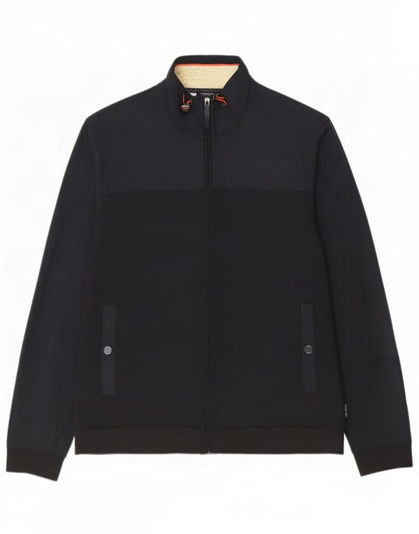 Ted Baker Veste de survêtement pour homme Taille 5 XL Bleu marine Colourblock