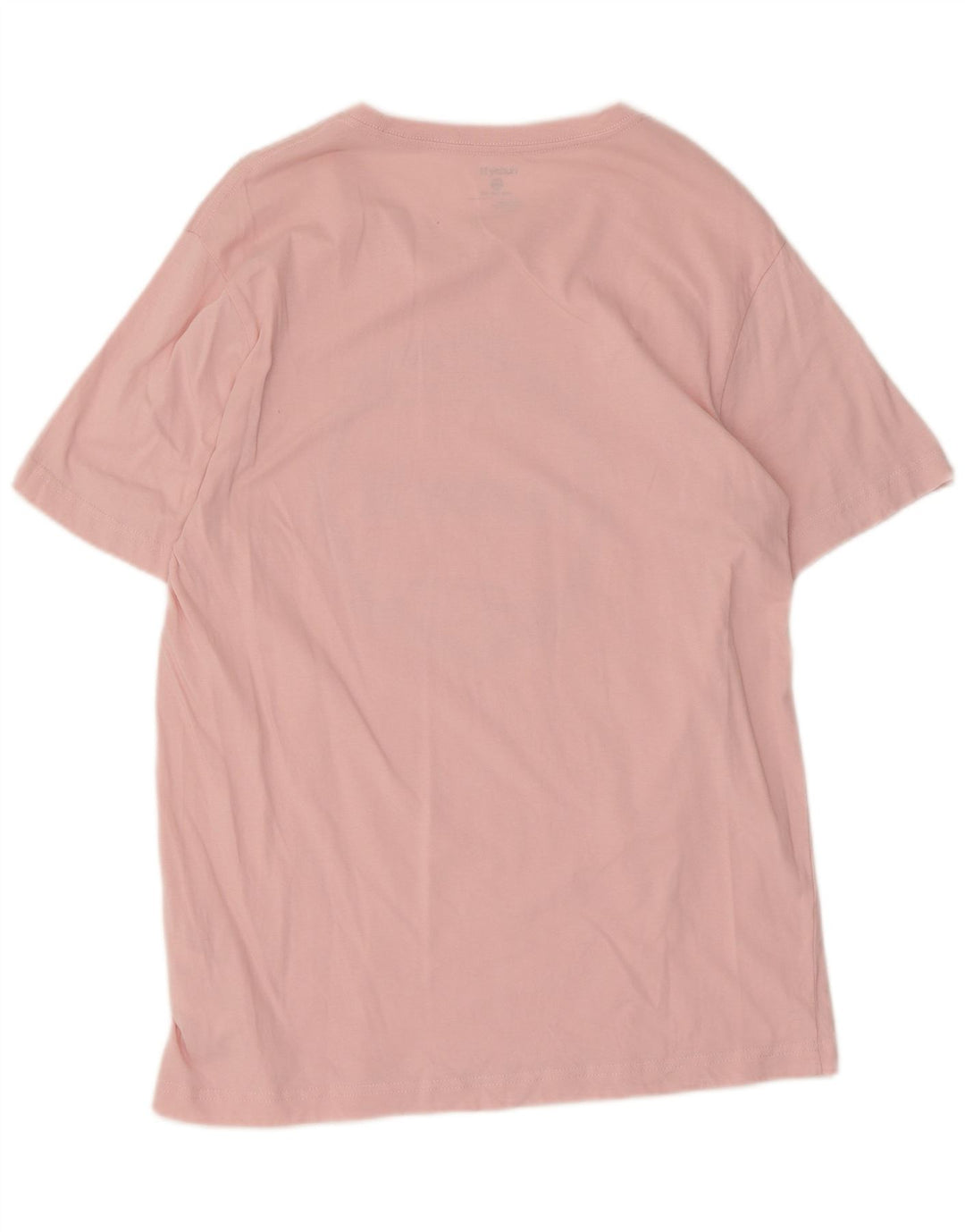 Hurley T-Shirt Graphique Homme Rose Moyen Coton