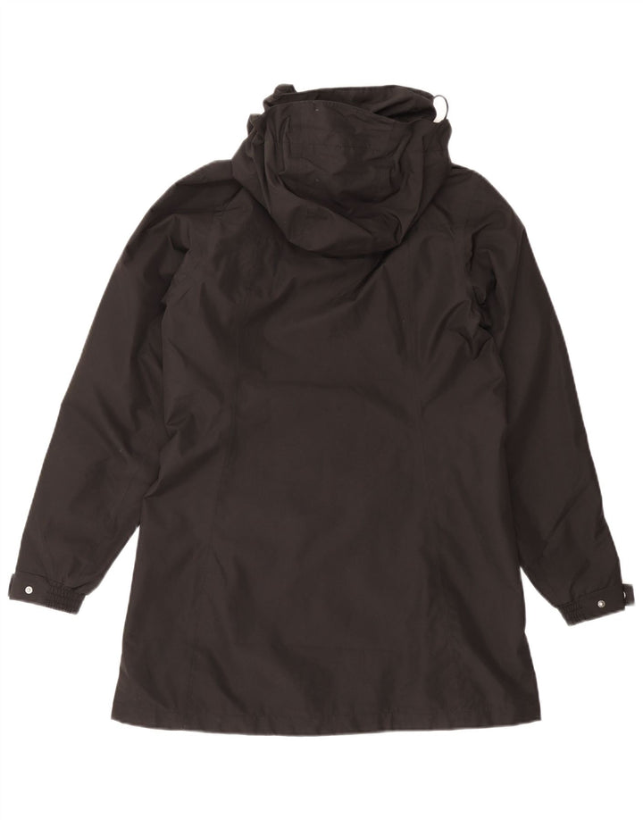 Helly Hansen Manteau coupe-vent à capuche pour femme UK 10 Petit Noir Polyester