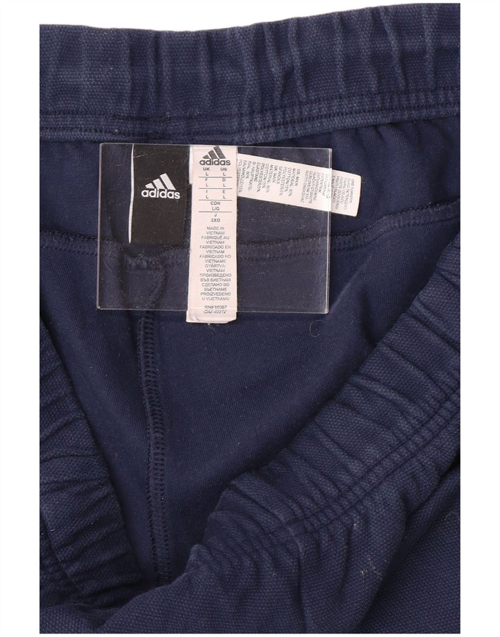 ADIDAS Pantalon de Survêtement Homme Joggers Large Bleu Marine Coton