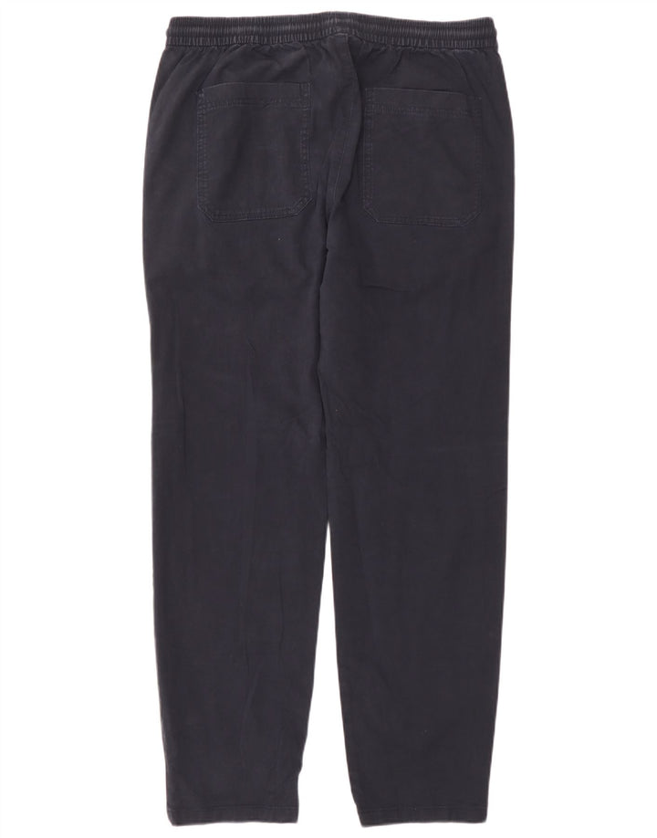 Marks & Spencer Pantalon Chino Droit Homme Medium W32 L29 Bleu Marine
