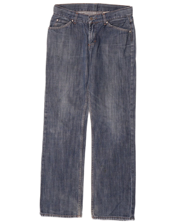 Jeans droits vintage garçons 13-14 ans W30 L31 coton bleu