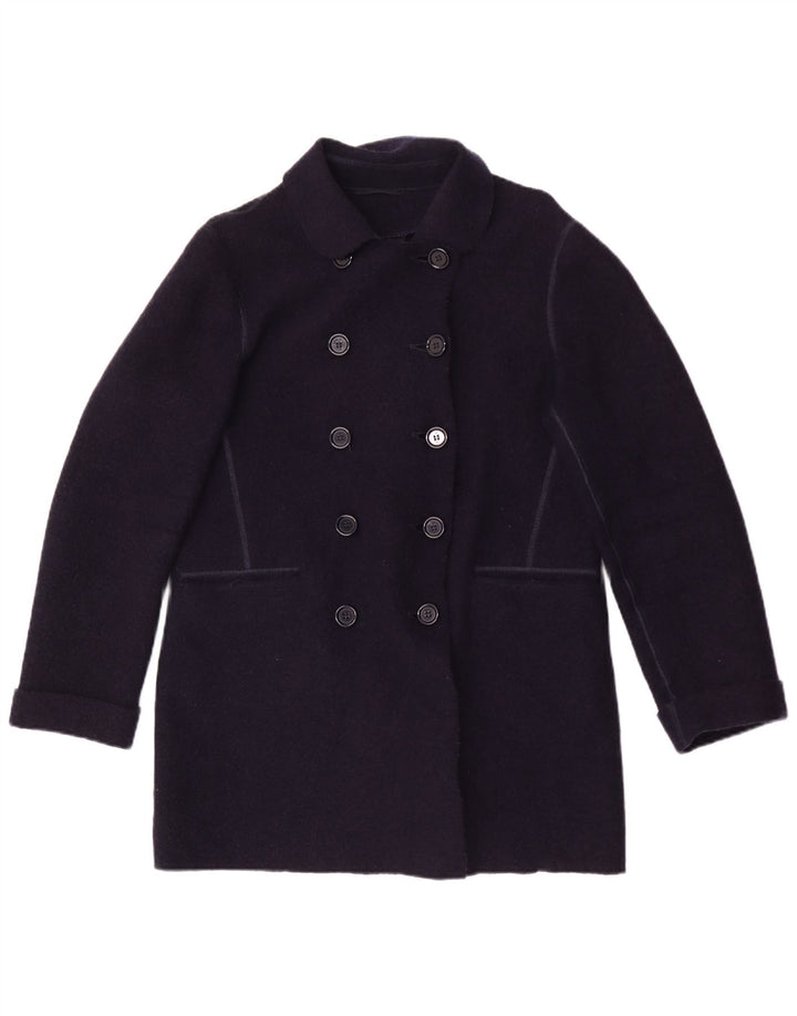 Aspesi Caban Femme IT 42 Laine Bleu Marine Moyen