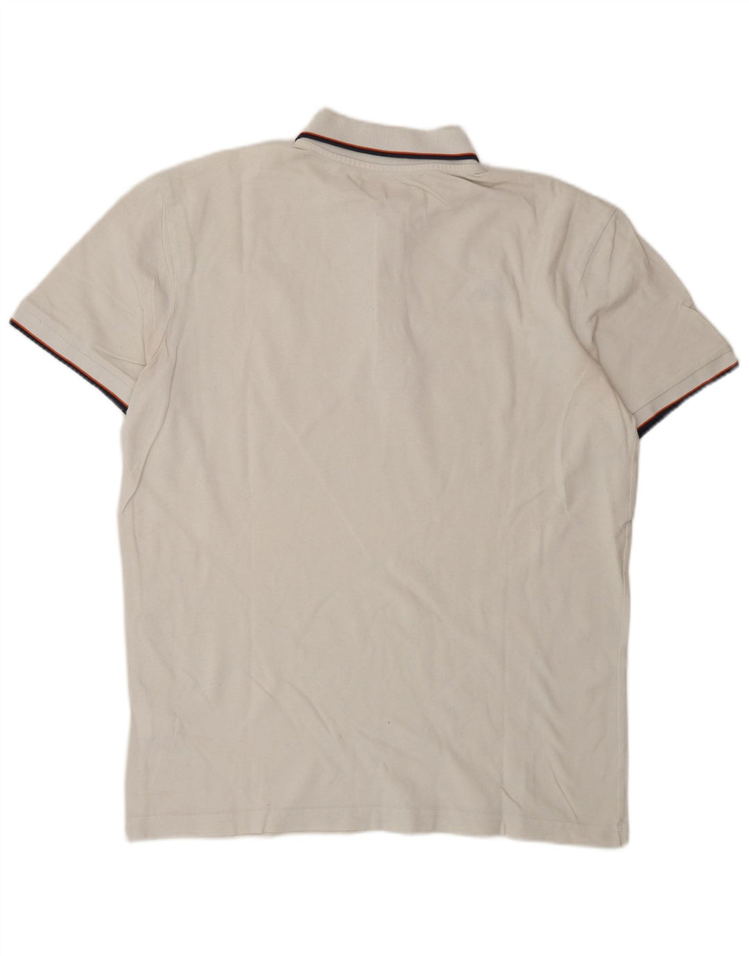 Kappa Polo Homme XL Blanc Coton