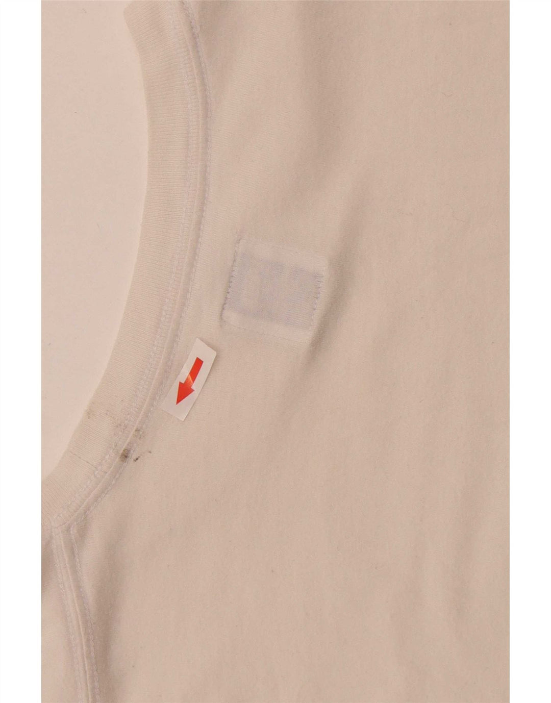 Vans Homme Regular Graphic T-Shirt Top Blanc Moyen Coton