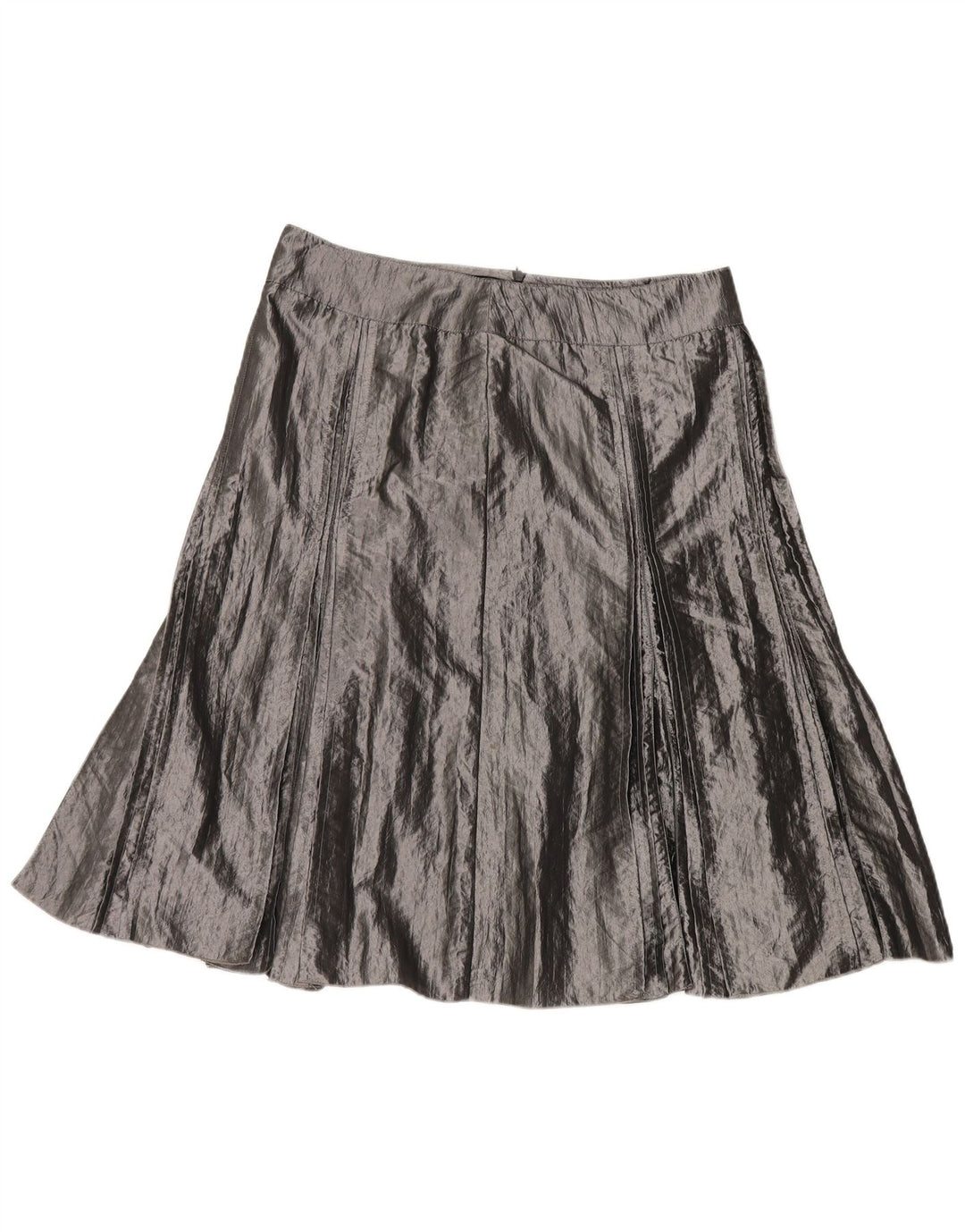Perte by Krizia Jupe trapèze femme W36 XL Gris Polyester
