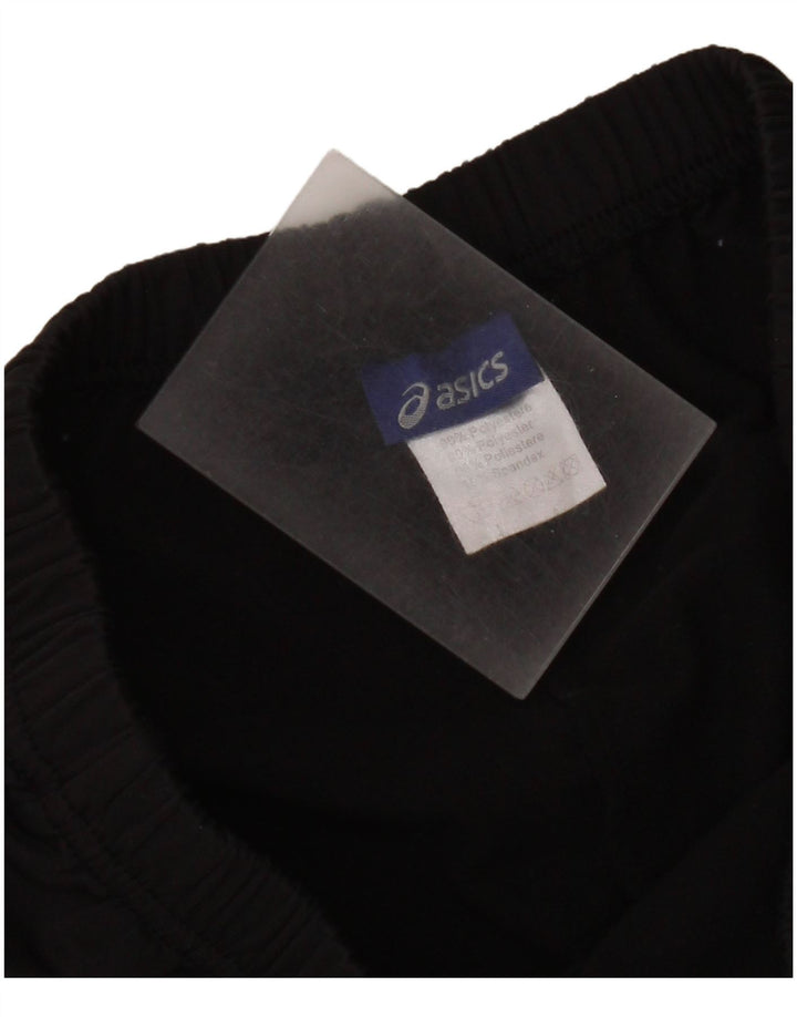 Asics Short de sport graphique pour femme UK 16 Large Noir Polyester
