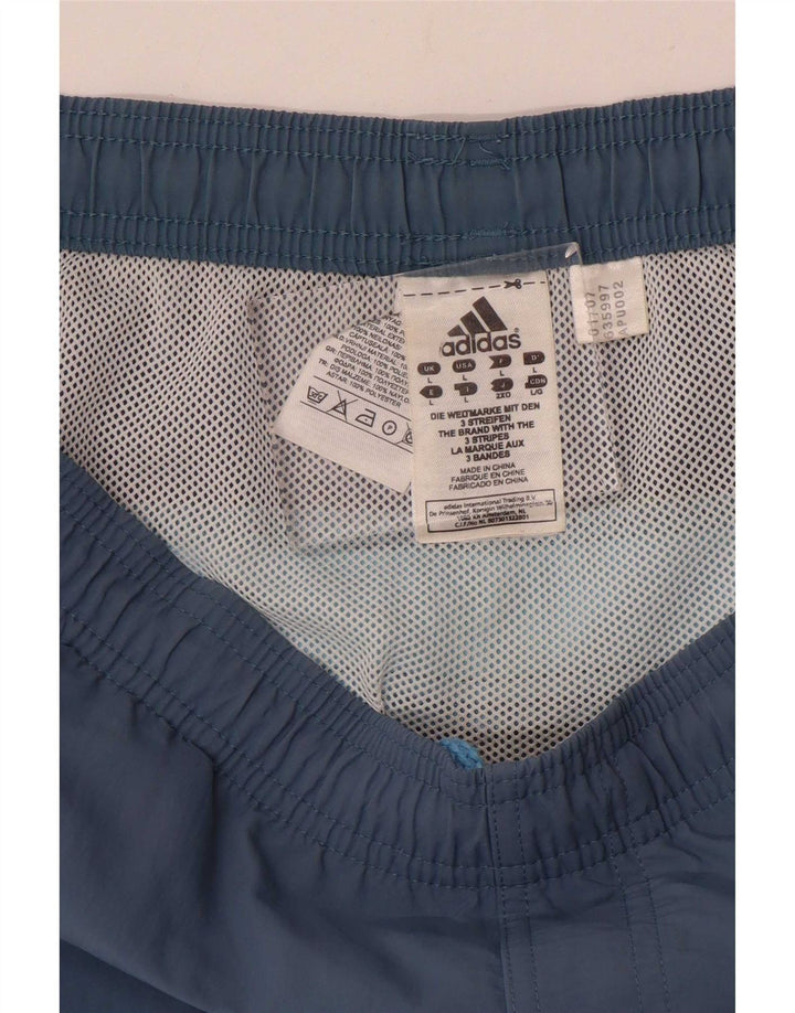 Adidas Short de sport pour homme Large Bleu Polyester