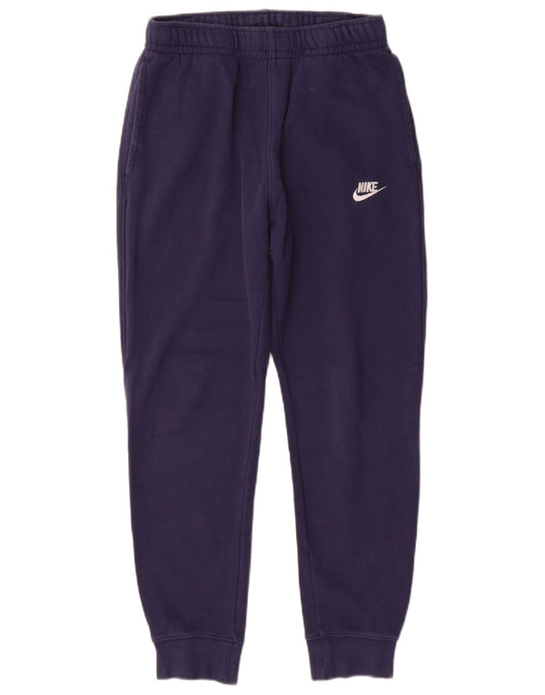 Nike Pantalon de survêtement pour homme en coton bleu marine Taille S