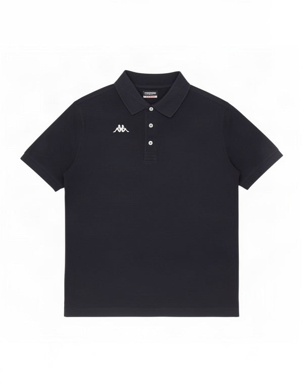Kappa Polo Homme Large Bleu Marine Coton