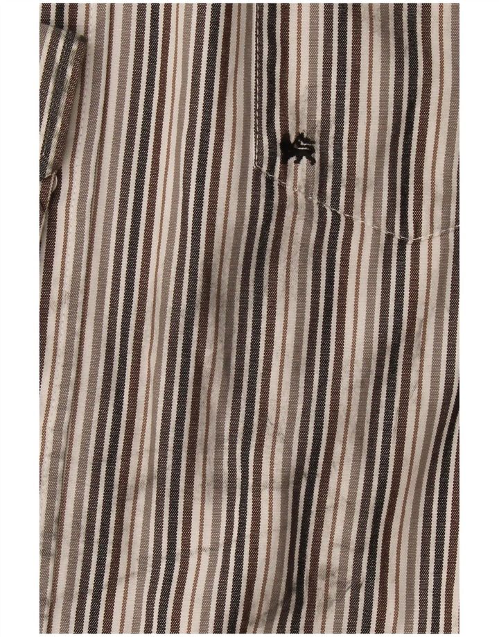 LERROS Chemise Homme 2XL Gris Rayé Coton