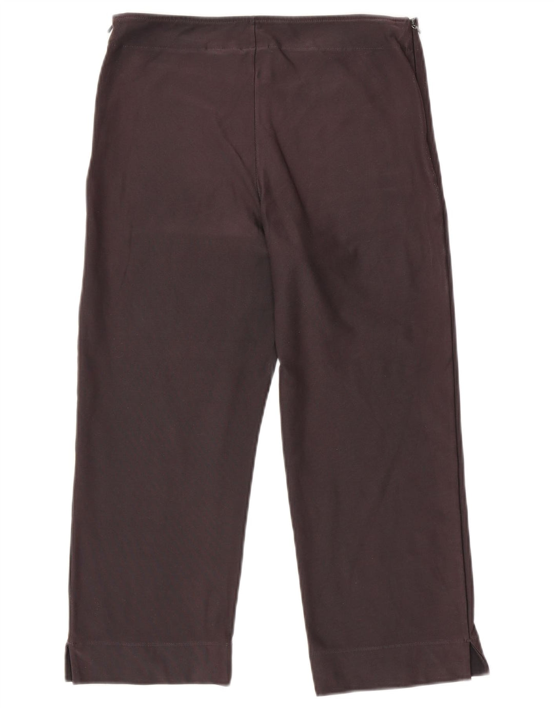 NIKE Pantalon de survêtement Dri Fit Capri pour femme UK 12/14 Large Gris Coton