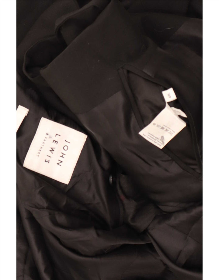 John Lewis Veste blazer à 2 boutons pour homme UK 40 Large Noir Polyester