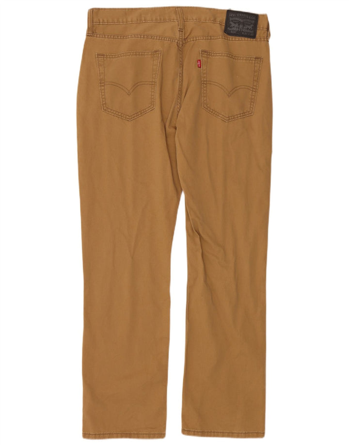 LEVI'S Pantalon décontracté droit 514 W34 L30 Homme Marron Coton