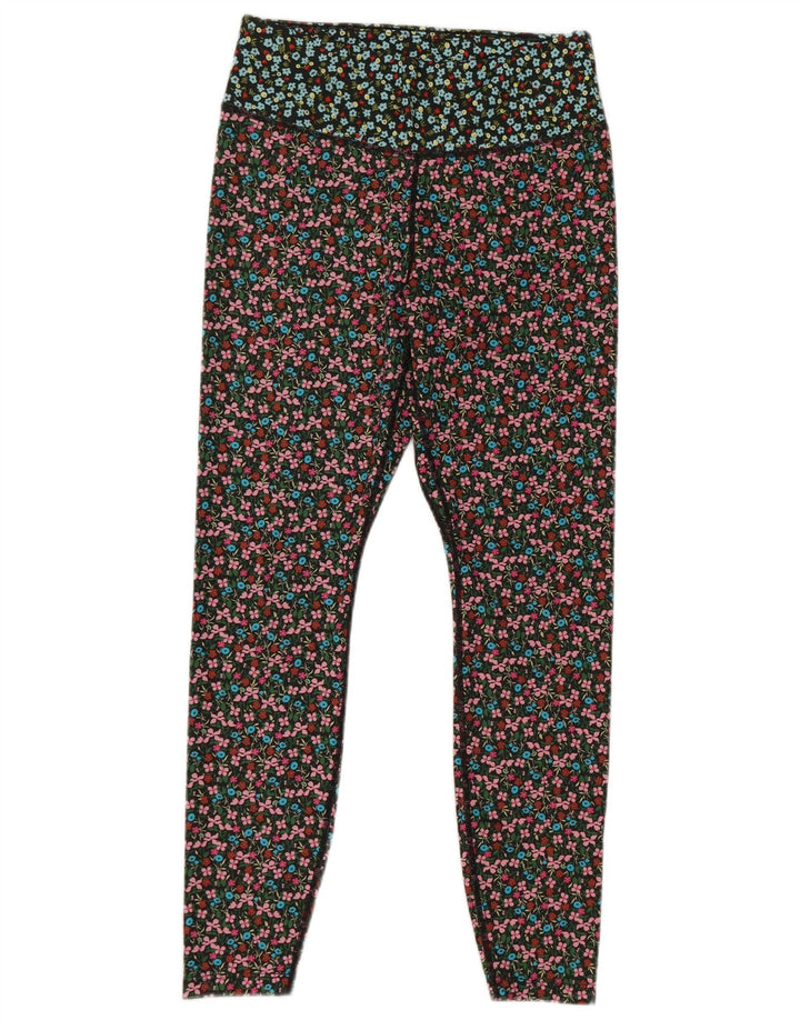 Nike Legging Dri Fit pour femme UK 44 Polyester floral multicolore moyen