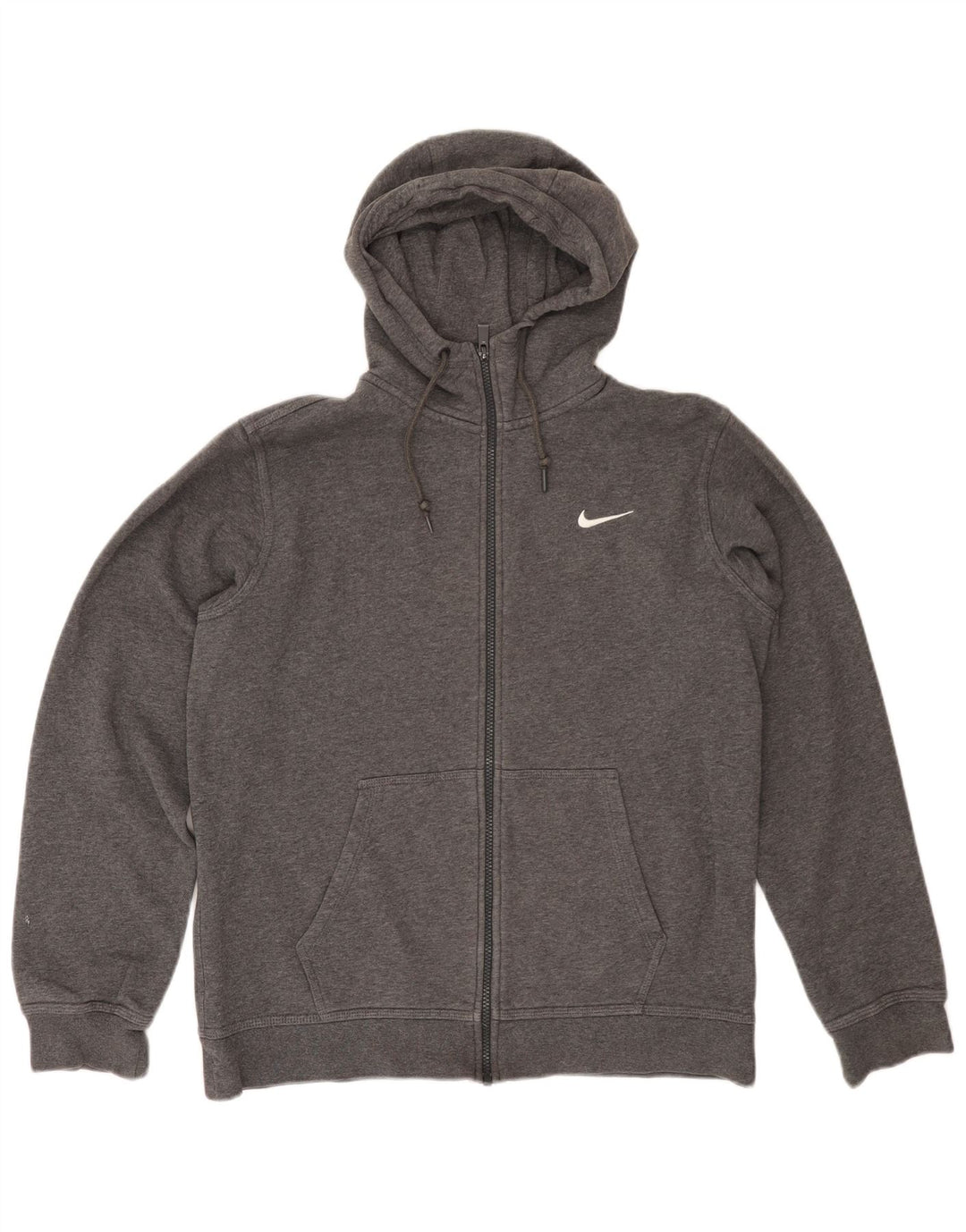NIKE Pull à capuche zippé pour homme Gris moyen