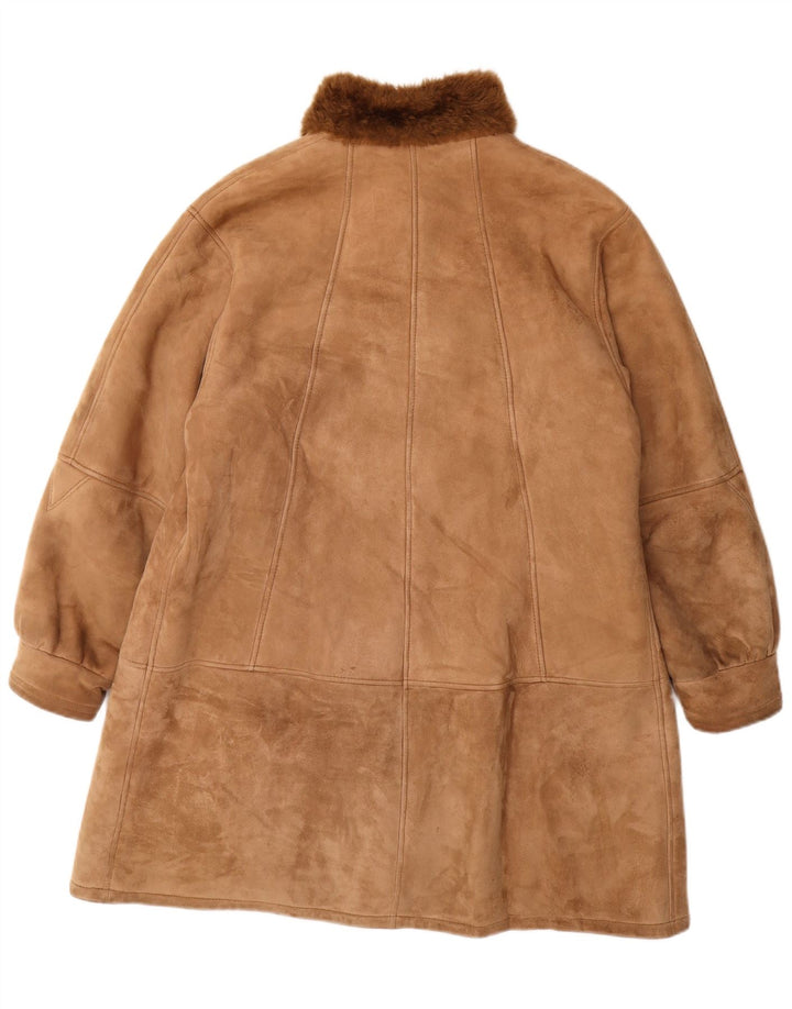 Sinclair Manteau en peau de mouton pour femme IT 48 XL Marron