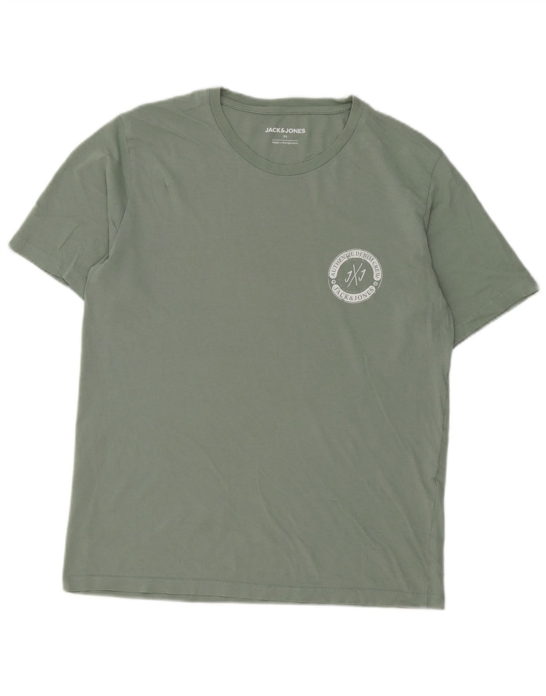 Jack & Jones T-Shirt Homme Vert Moyen Coton