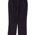 Trussardi Jean droit Femme IT 48 XL W34 L28 Bleu Marine Polyester