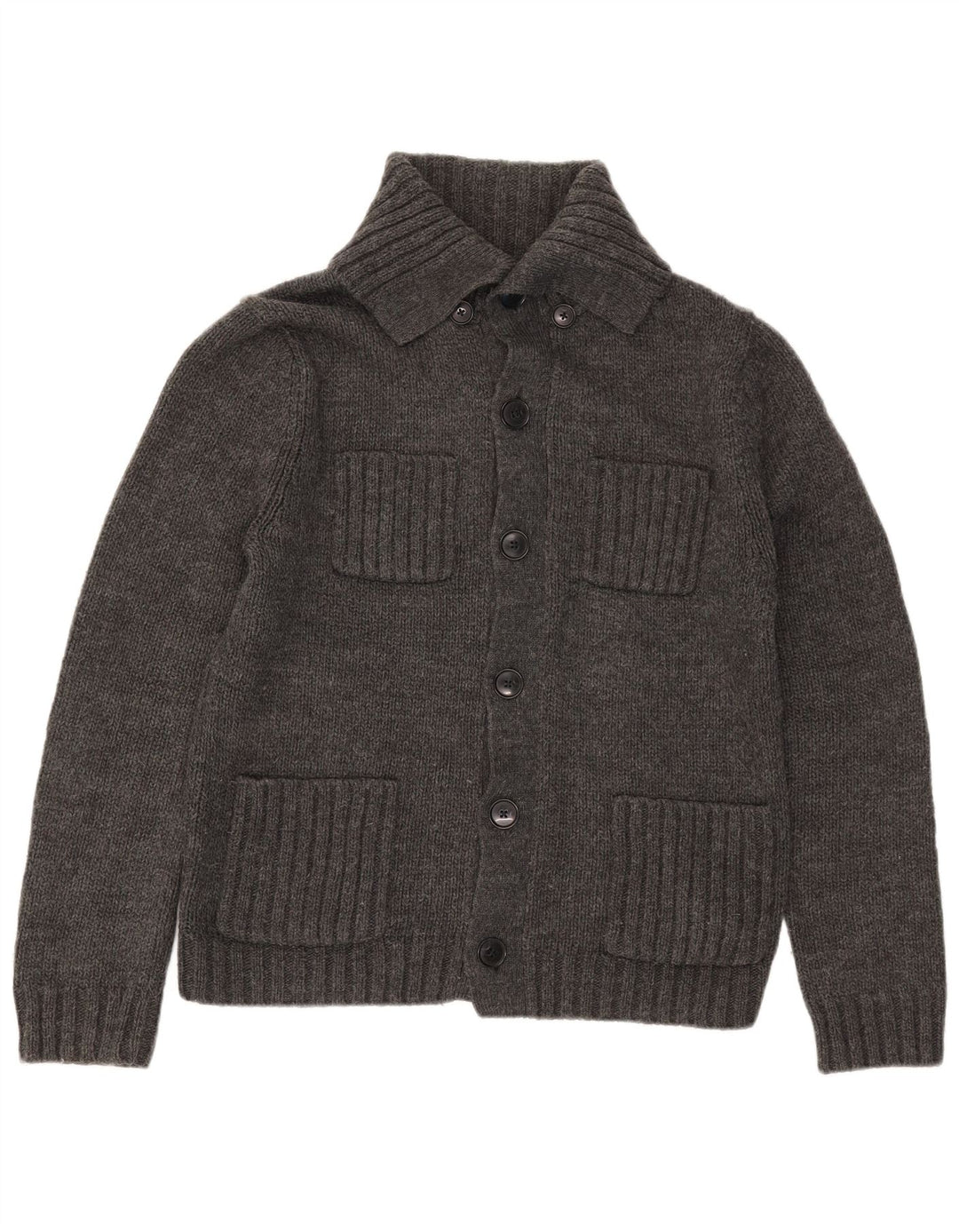 Gap Cardigan Homme Gris Moyen Acrylique