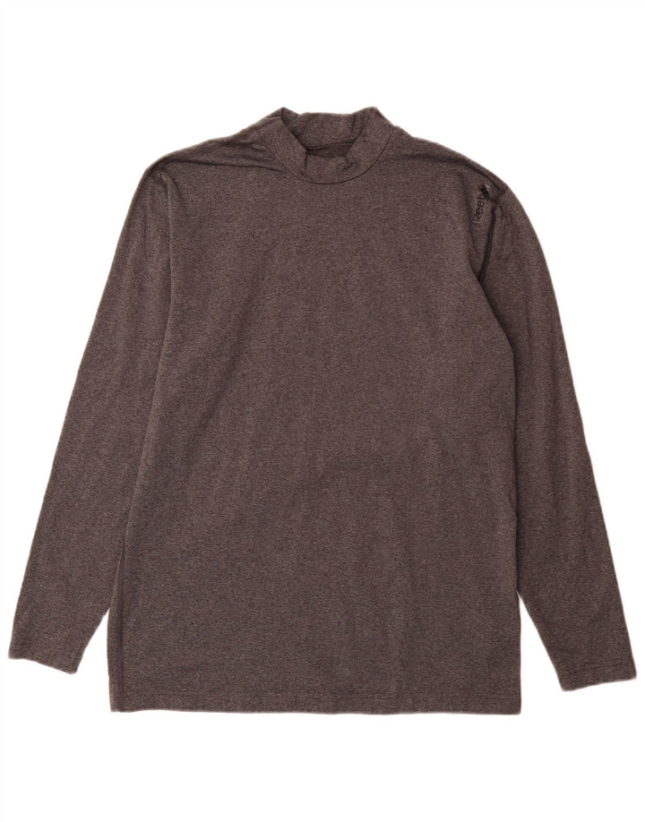 Reebok Haut à manches longues pour homme Gris Polyester