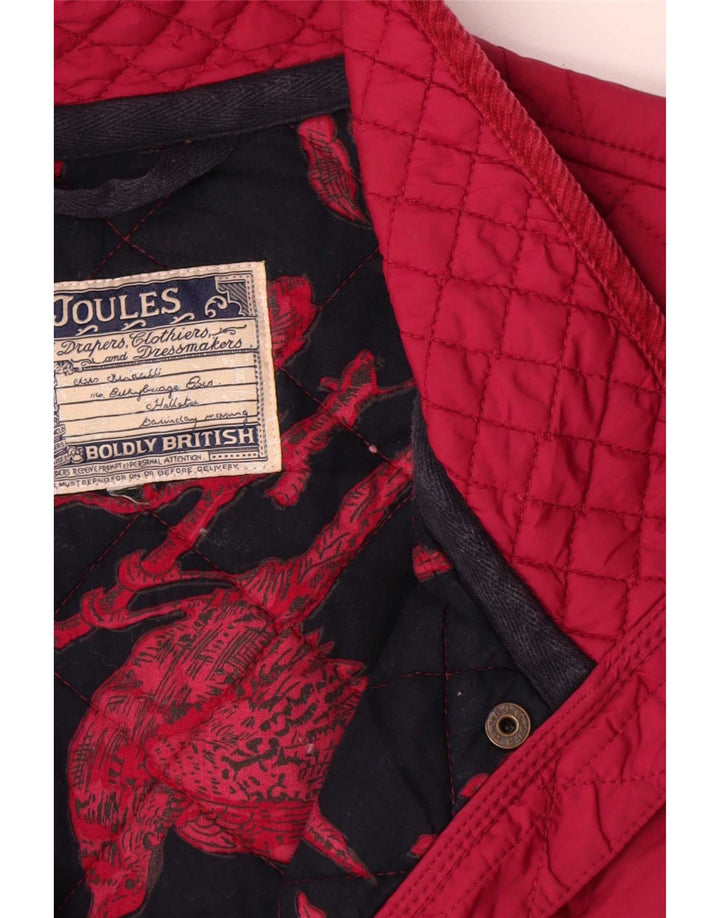 Joules Veste matelassée pour femme UK 16 Large Rose