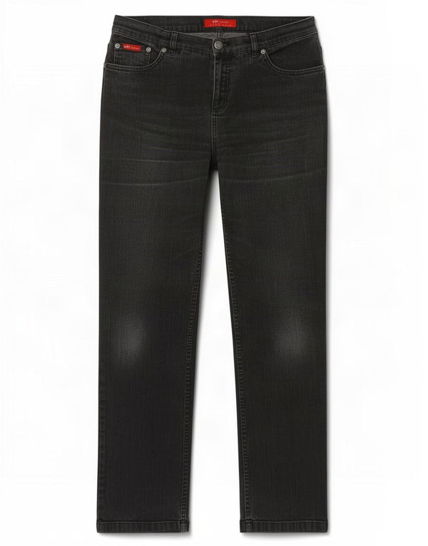 Marks & Spencer Jean droit Per Una pour femme UK 12 Medium W30 L30 Noir