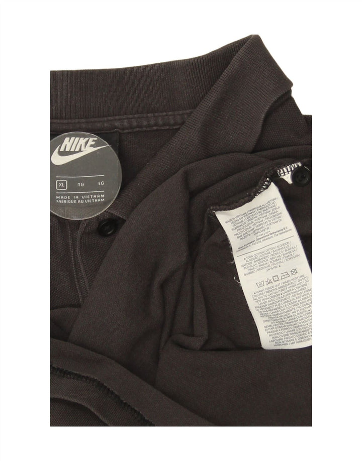 Nike Polo Homme XL Noir Coton