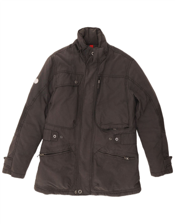 Invicta Veste rembourrée pour homme UK 40 Large Gris Nylon